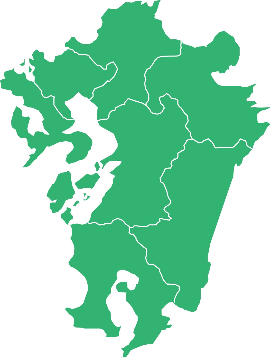 九州地図